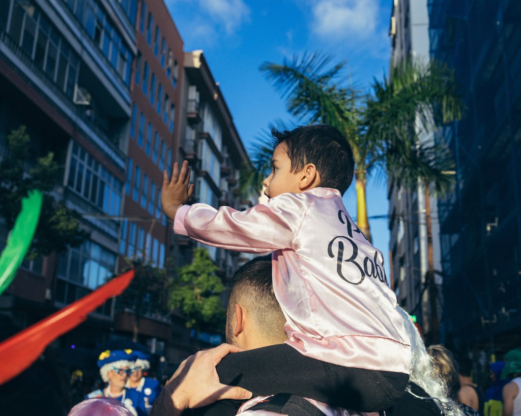 Carnival parade in Las Palmas on Gran Canaria, February 2023