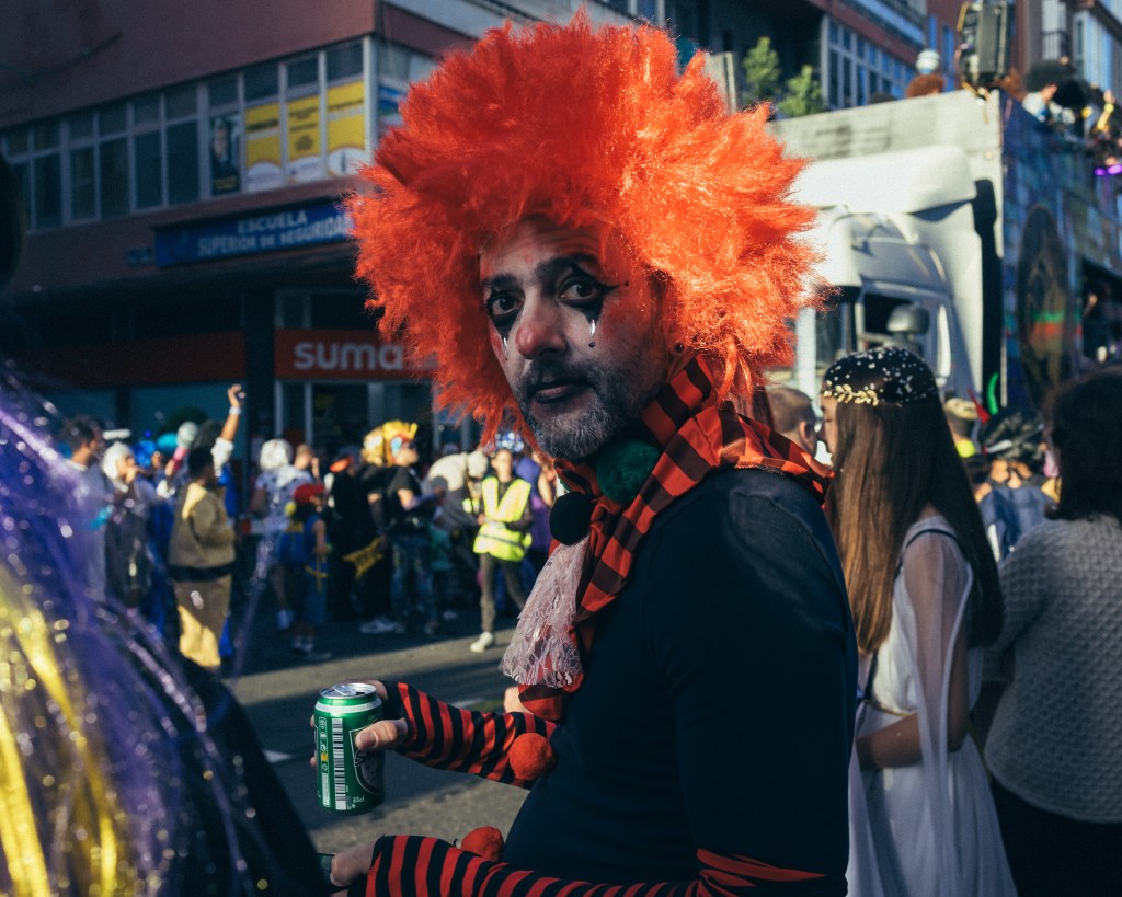 Carnival parade in Las Palmas on Gran Canaria, February 2023