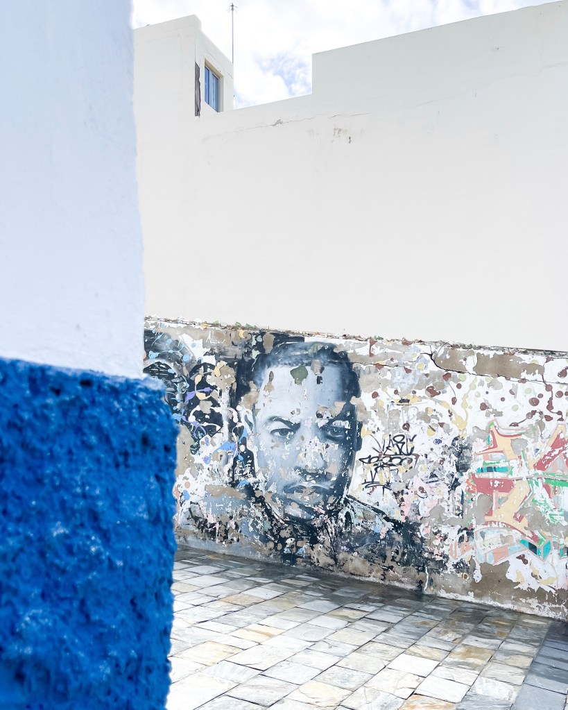 Grafitti on a wall in Las Palmas, Gran Canaria, February 2023