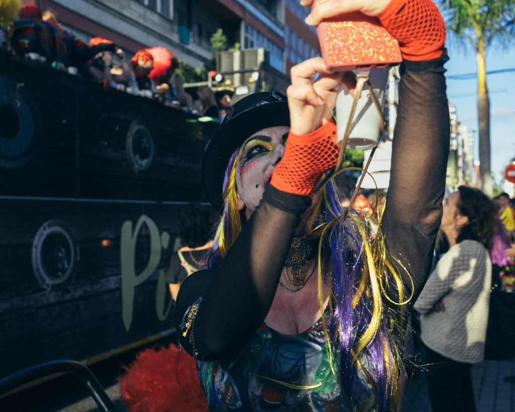 Carnival parade in Las Palmas on Gran Canaria, February 2023