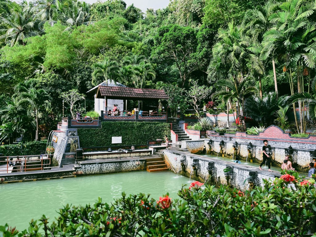 The holy thermal bath of Banjar Sekar, Lovina, North Bali, Indonesia