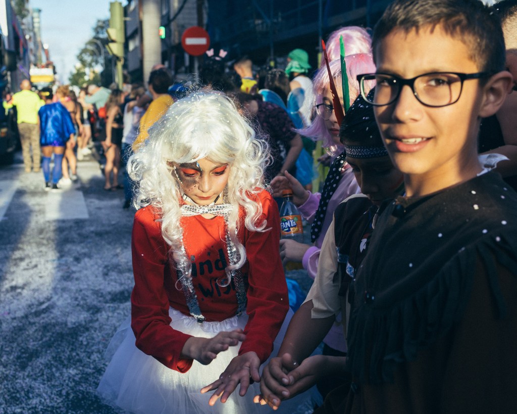 Carnival parade in Las Palmas on Gran Canaria, February 2023