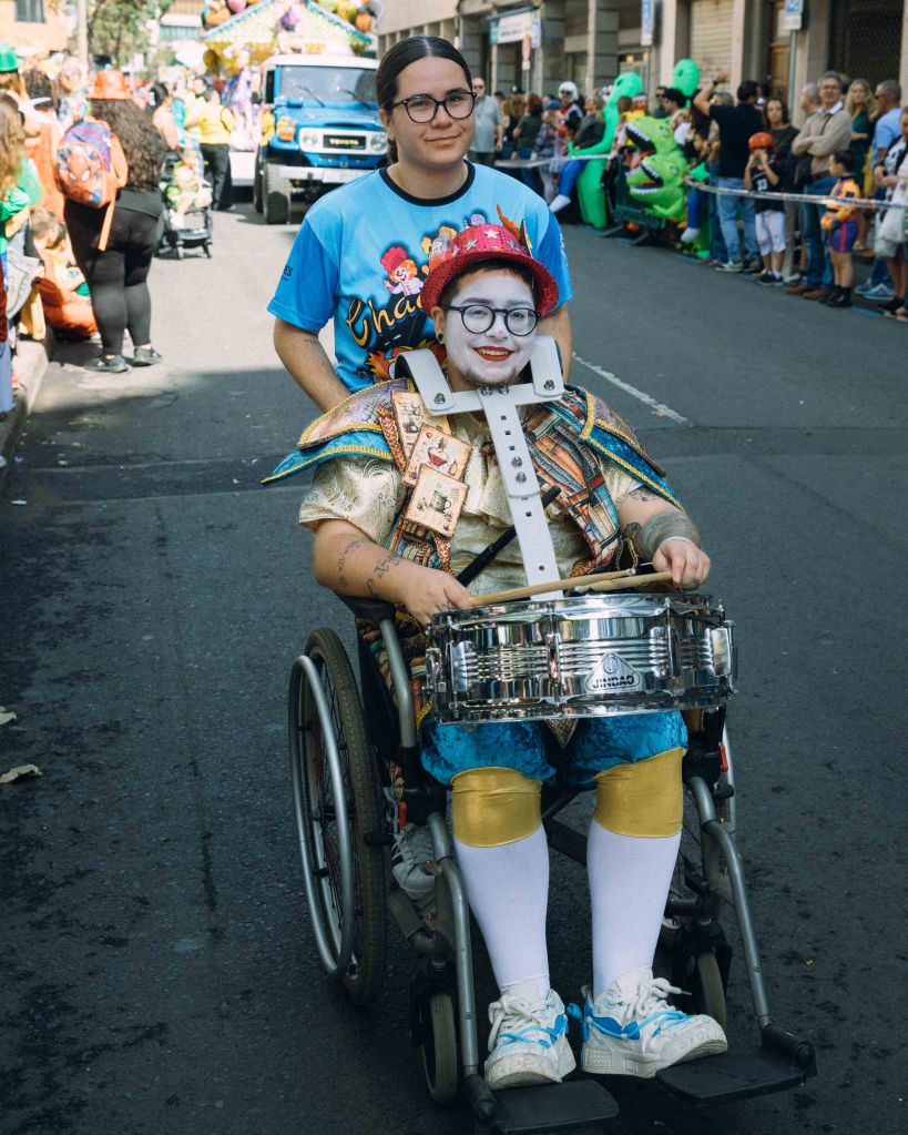 Childrens Carnival parade in Las Palmas, Gran Canaria, Spain February 2026