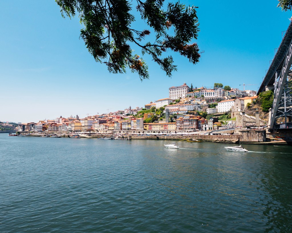 The Douro River in Porto, Portugal
