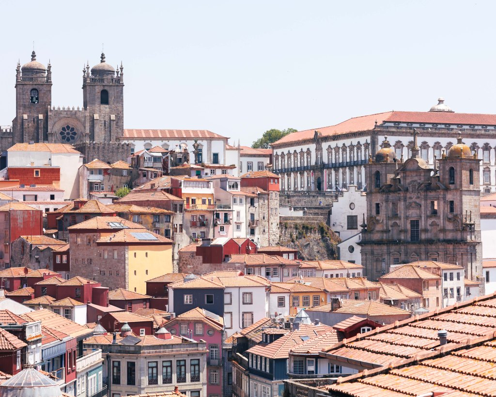 View of the city of Porto, Portugal
