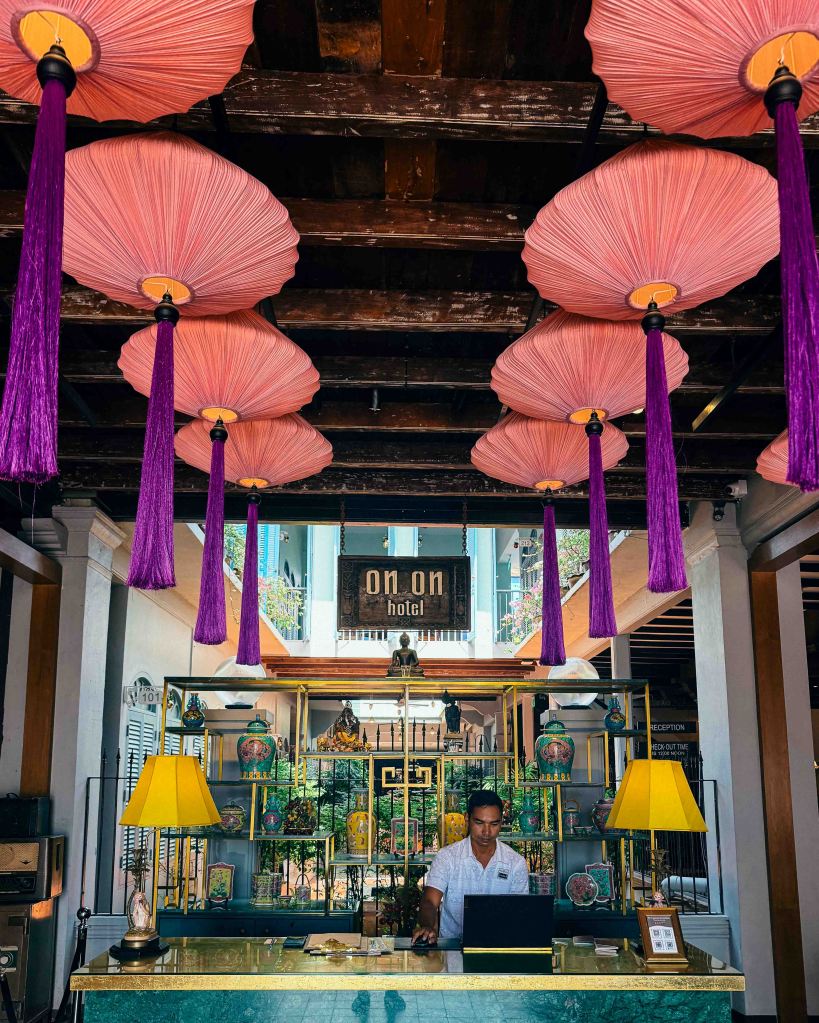 The entrance and lobby at The Memory at On On Hotel in Old Town Phuket, Thailand 2026