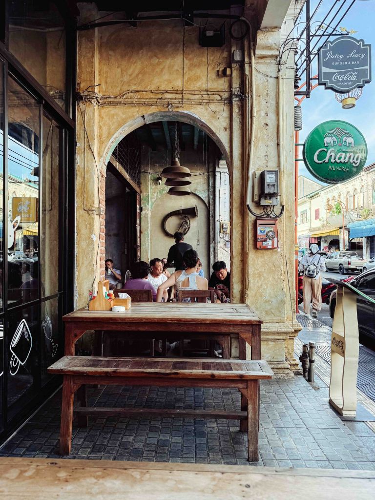 Restaurant in Old Town Phuket, Thailand, January 2026