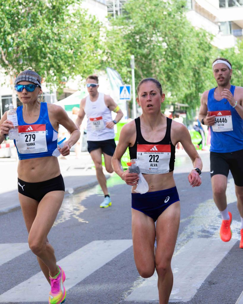 Runner in Stockholm Adidas Marathon 2026