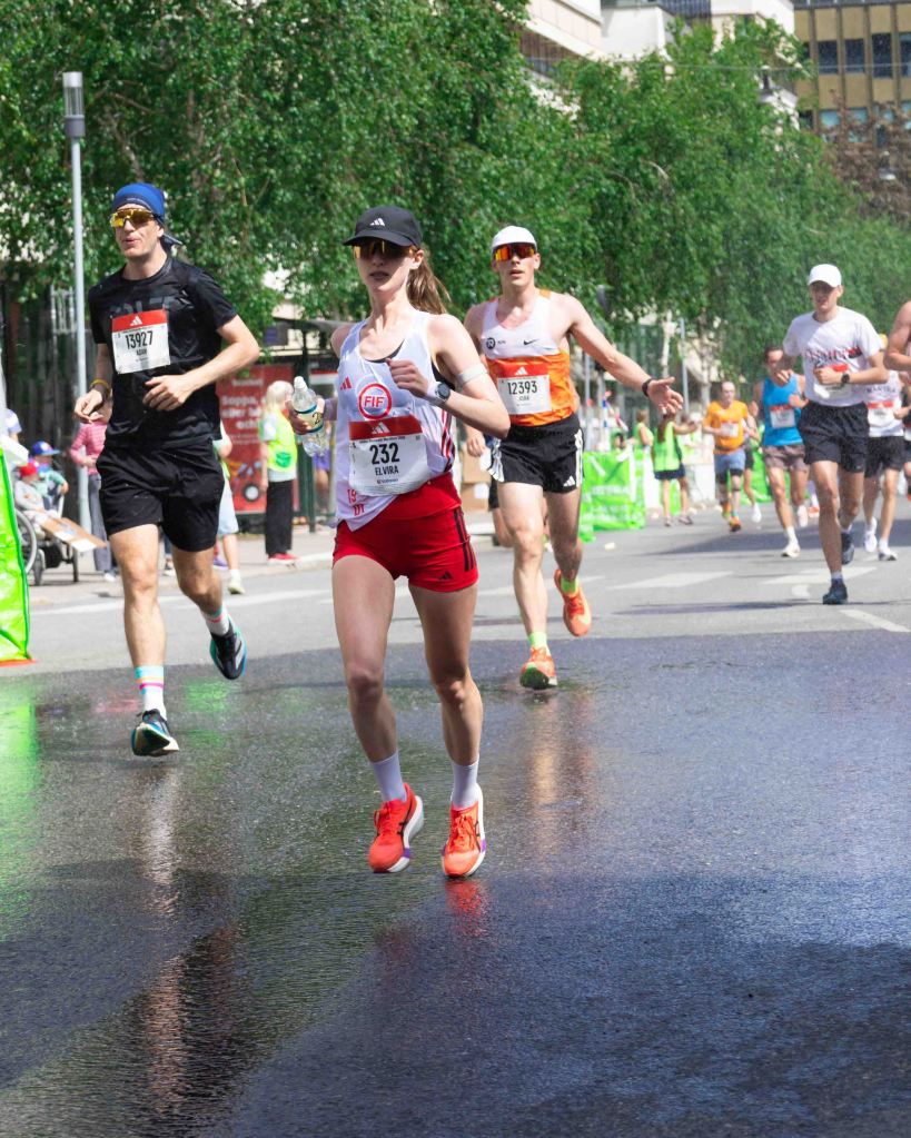 Runner at Magnus Ladulåsgatan, Adidas Stockholm Marathon 2026