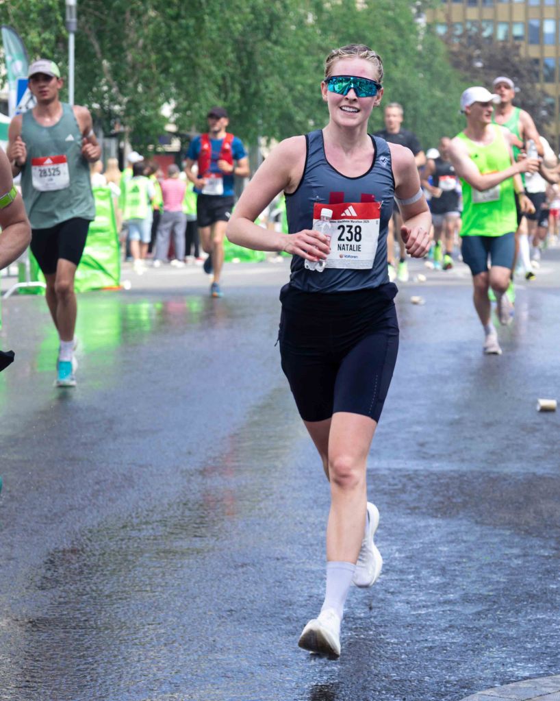 Runner in Stockholm Adidas Marathon 2026