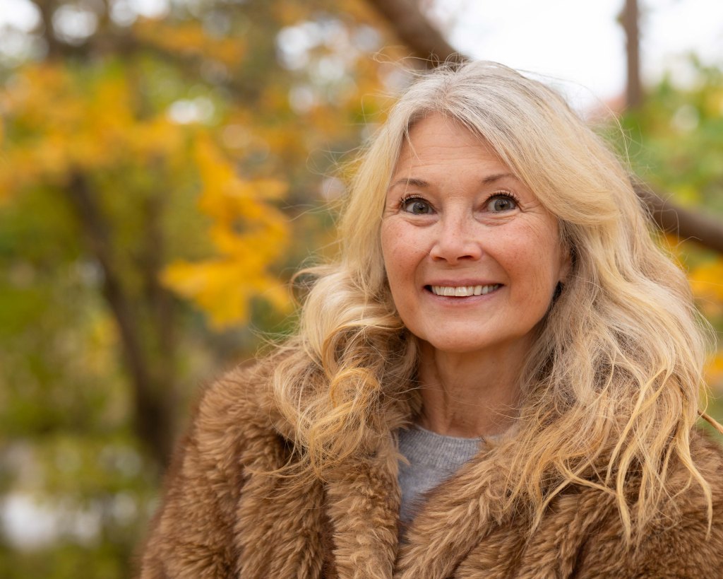 Author and illustrator Åsa Rosén in Kummelnäs, Stockholm Archipelago, Sweden